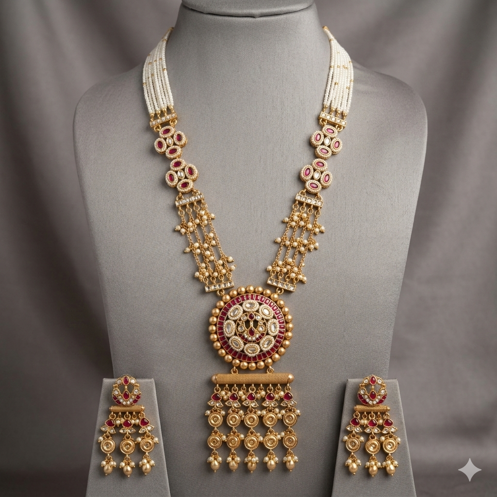 Heritage Necklace with Earrings
