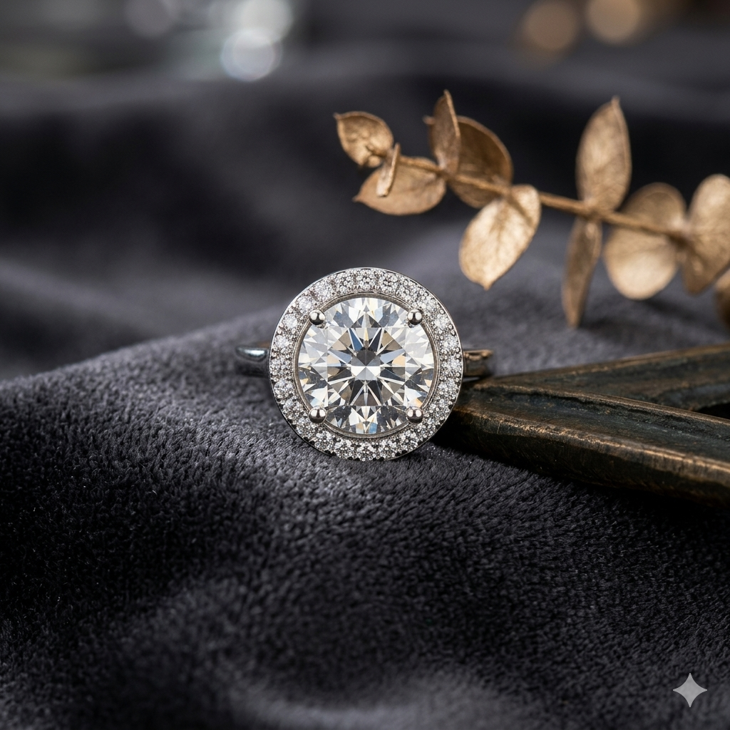 American Diamond Ring