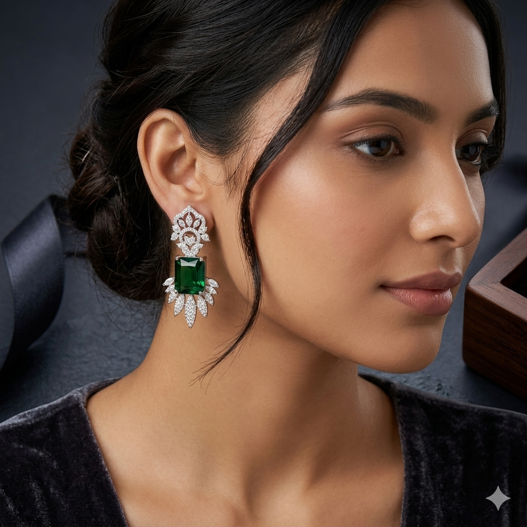 American Diamond Earrings