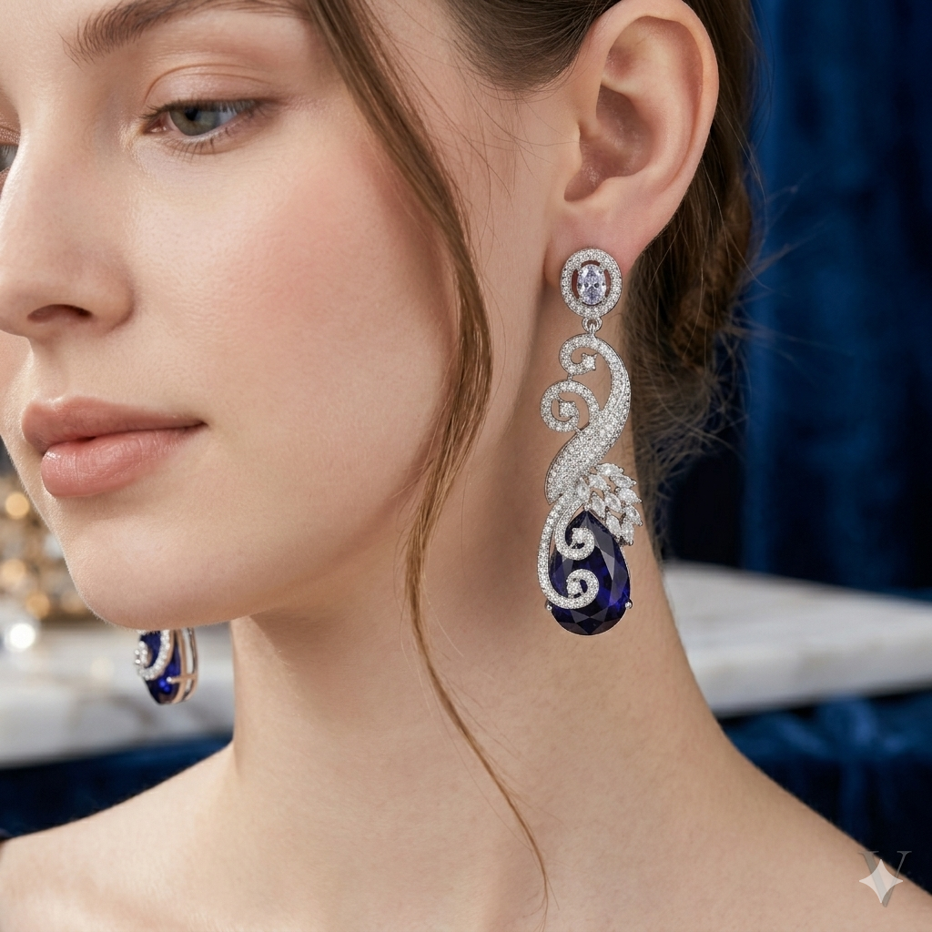 American Diamond Earrings