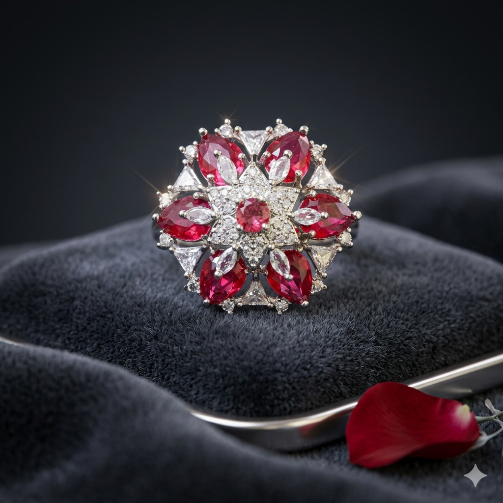 American Diamond Ring