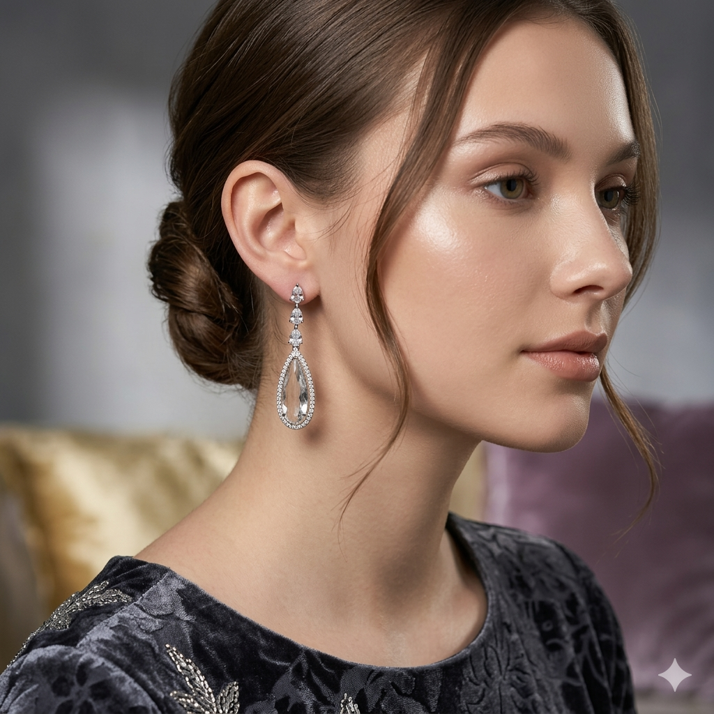 American Diamond Earrings
