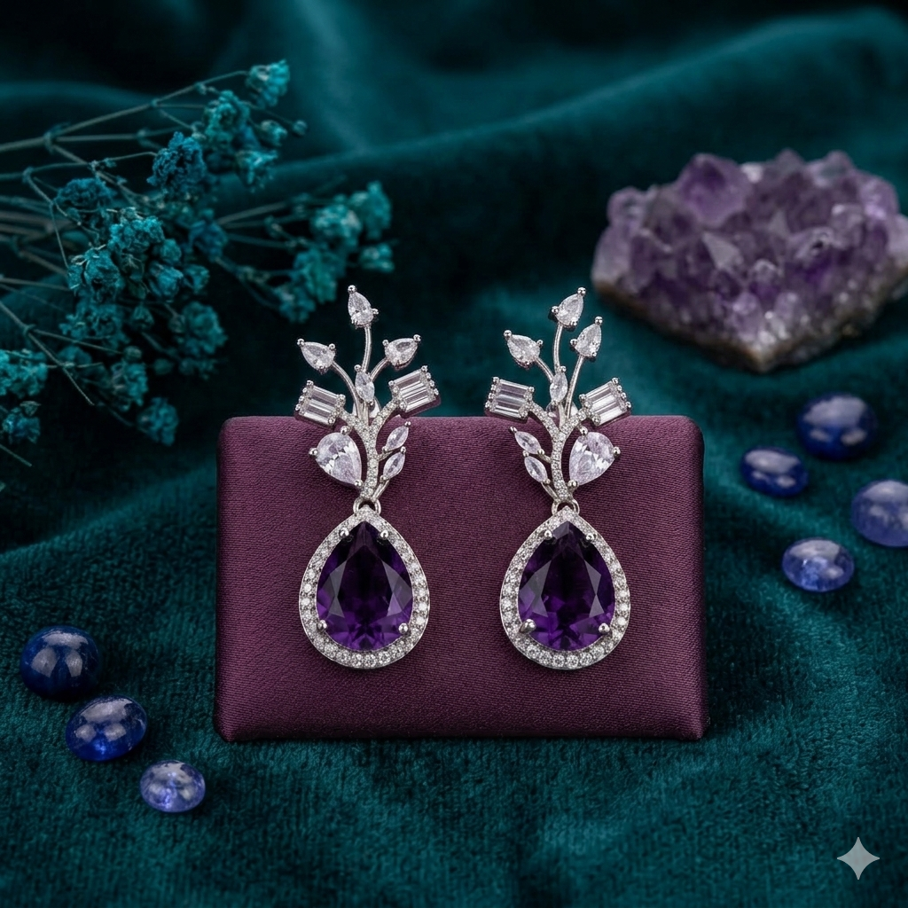 American Diamond Earrings