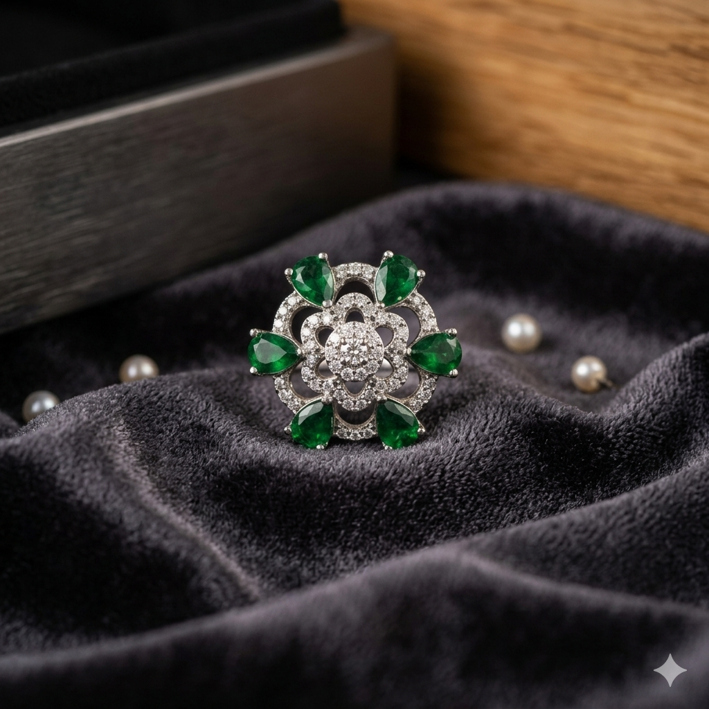 American Diamond Ring