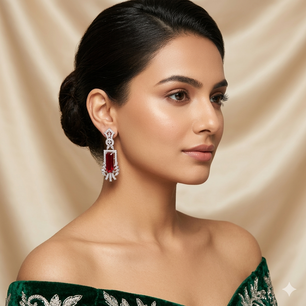 American Diamond Earrings