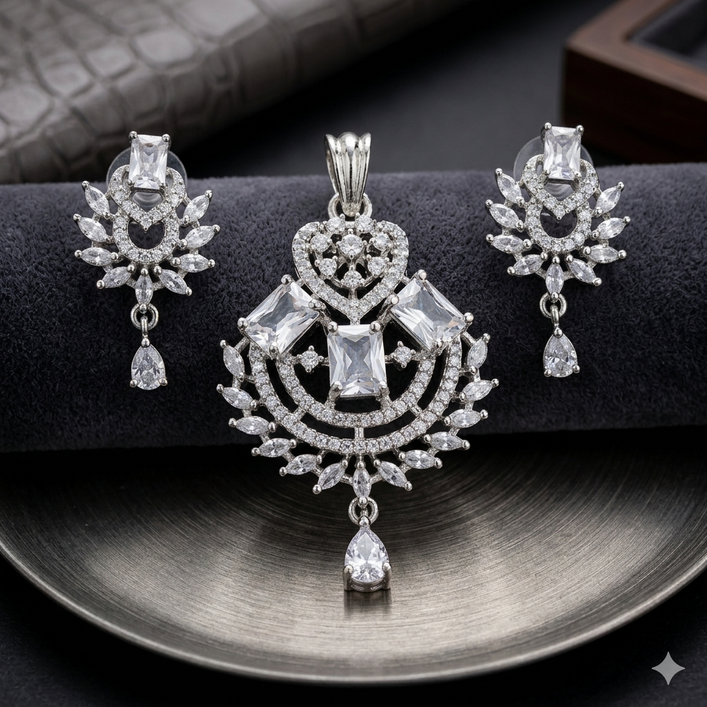 Pendant Earrings Set