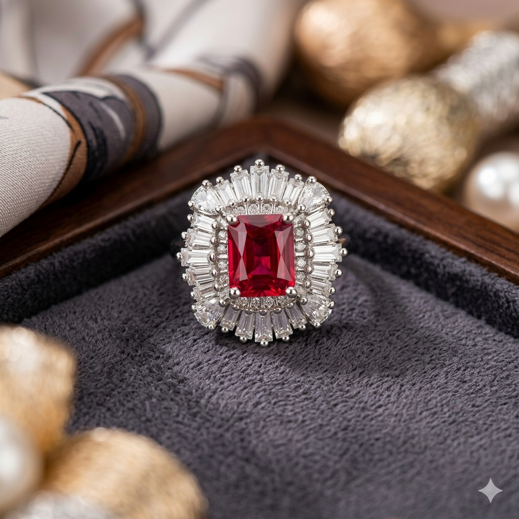 American Diamond Ring