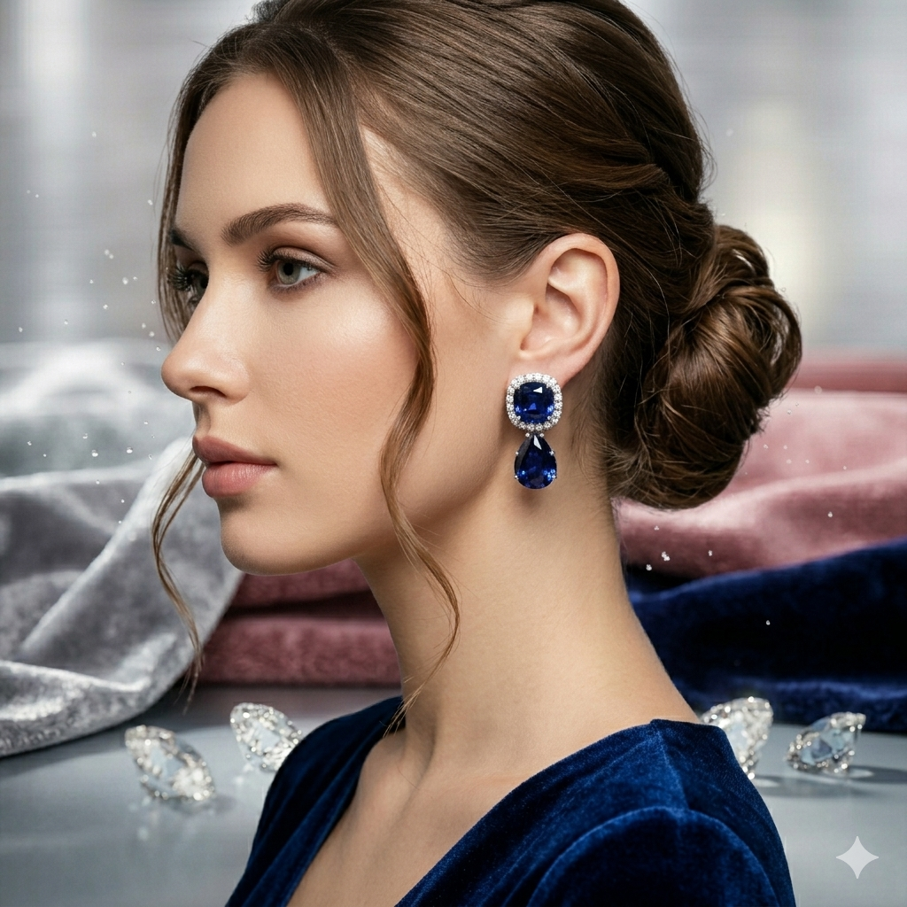American Diamond Earrings