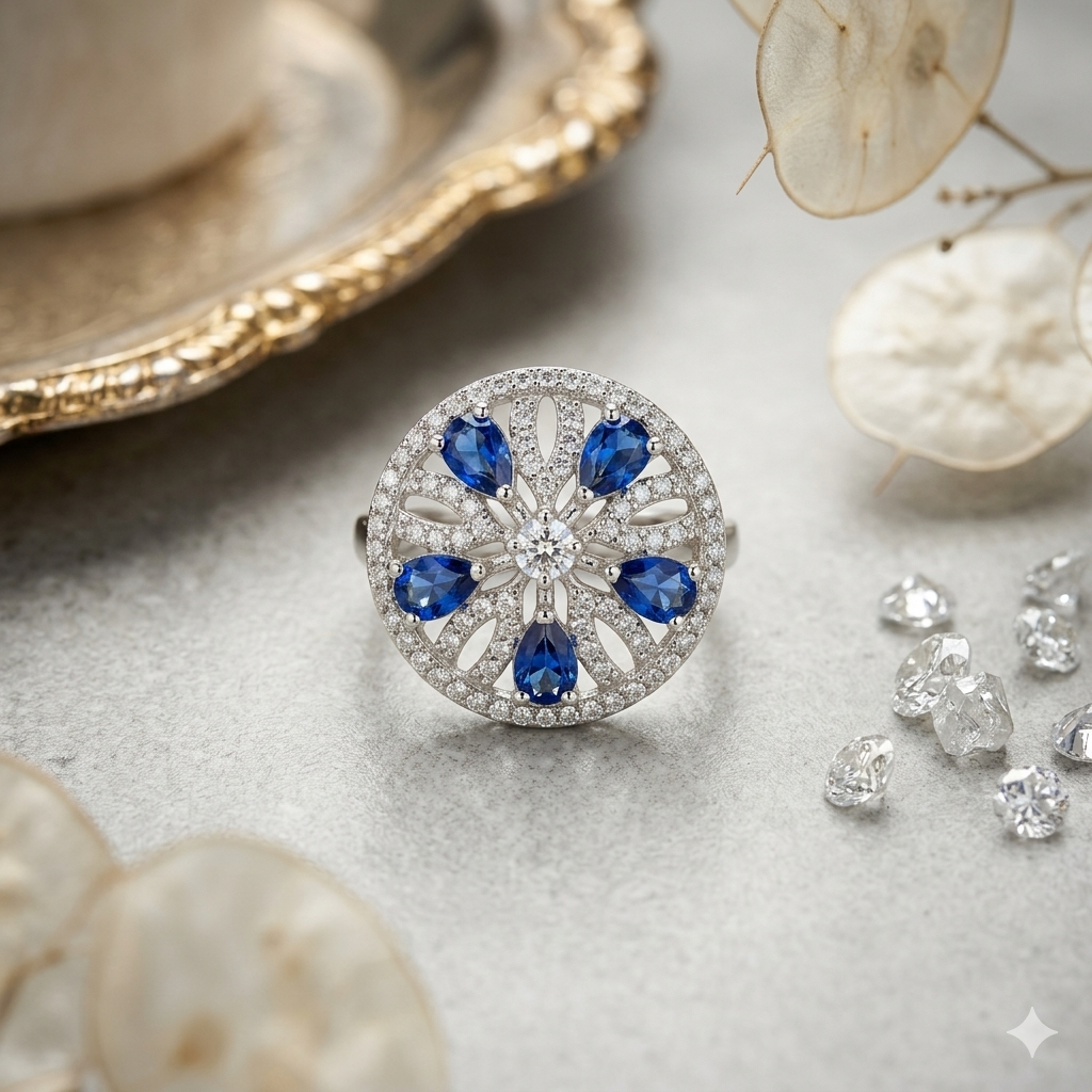 American Diamond Ring