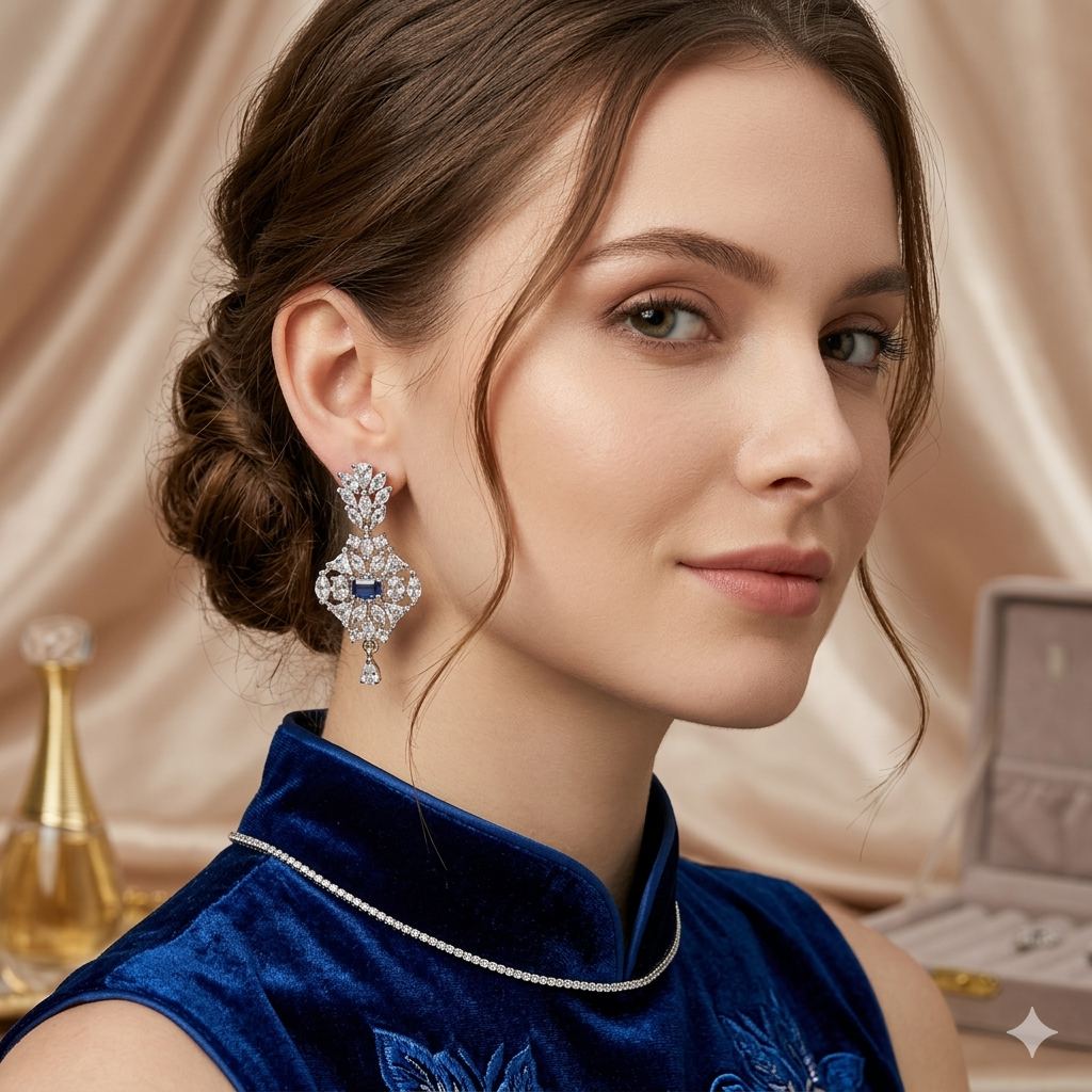 American Diamond Earrings