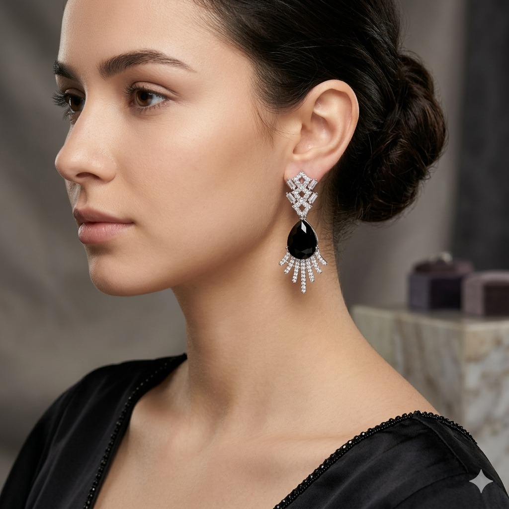 American Diamond Earrings