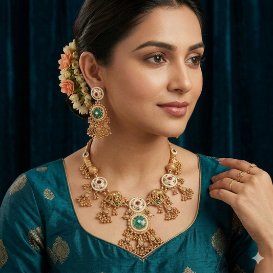 Heritage Necklace with Earrings