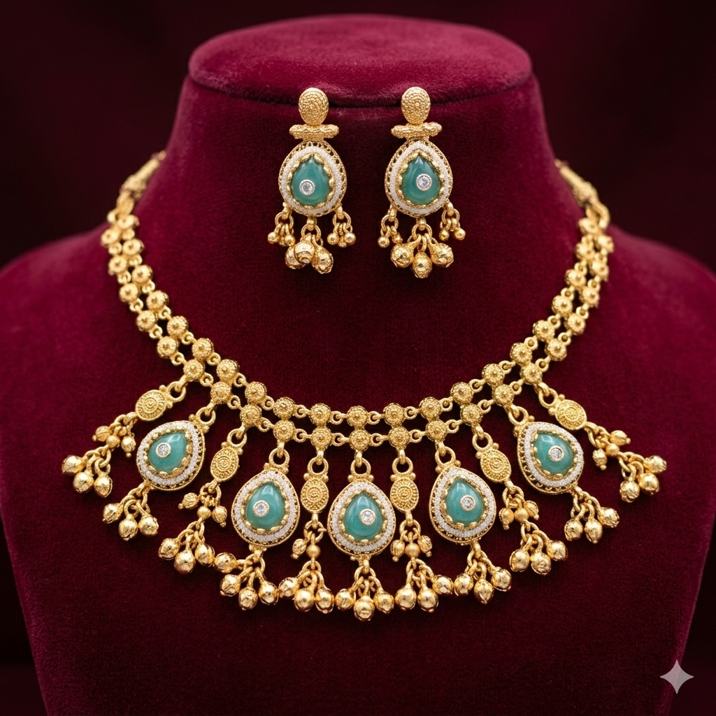Heritage Necklace with Earrings