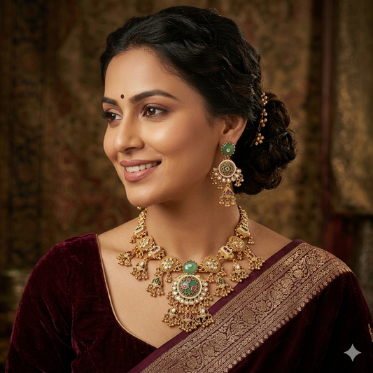 Heritage Necklace with Earrings