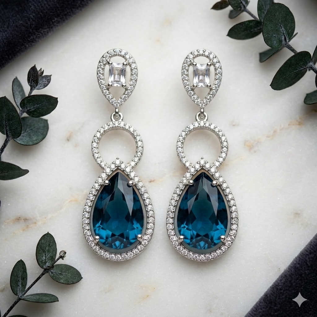 American Diamond Earrings