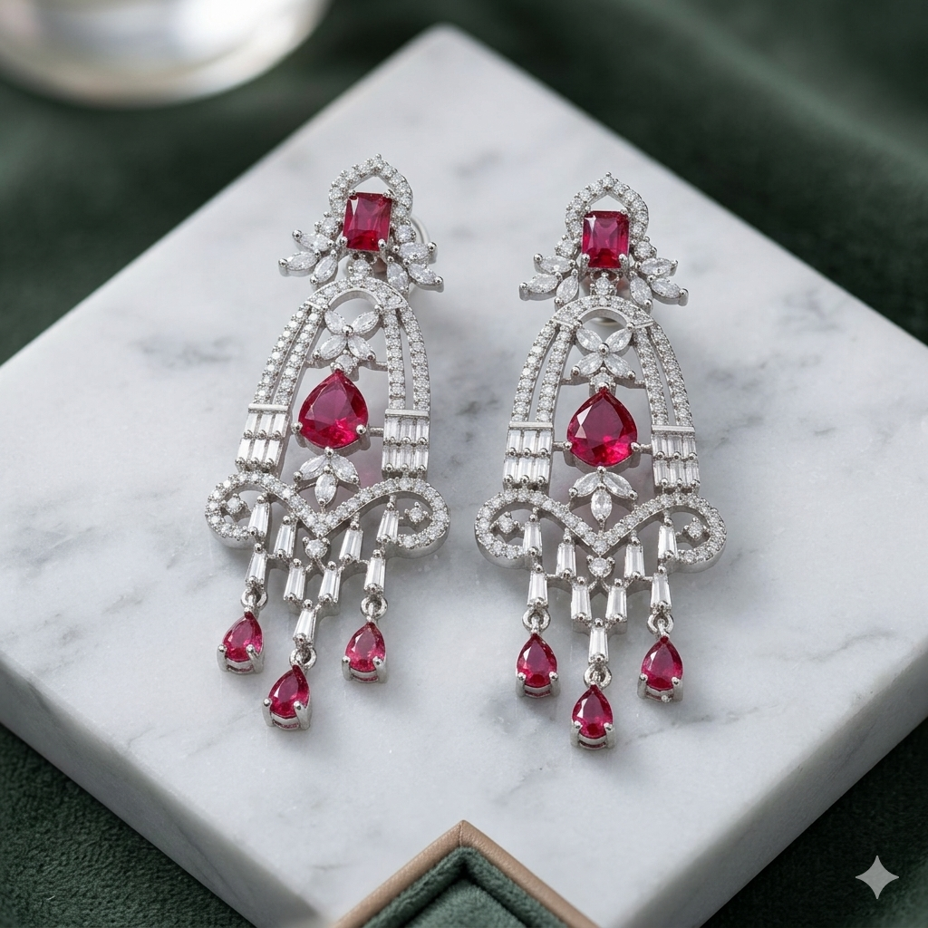 American Diamond Earrings