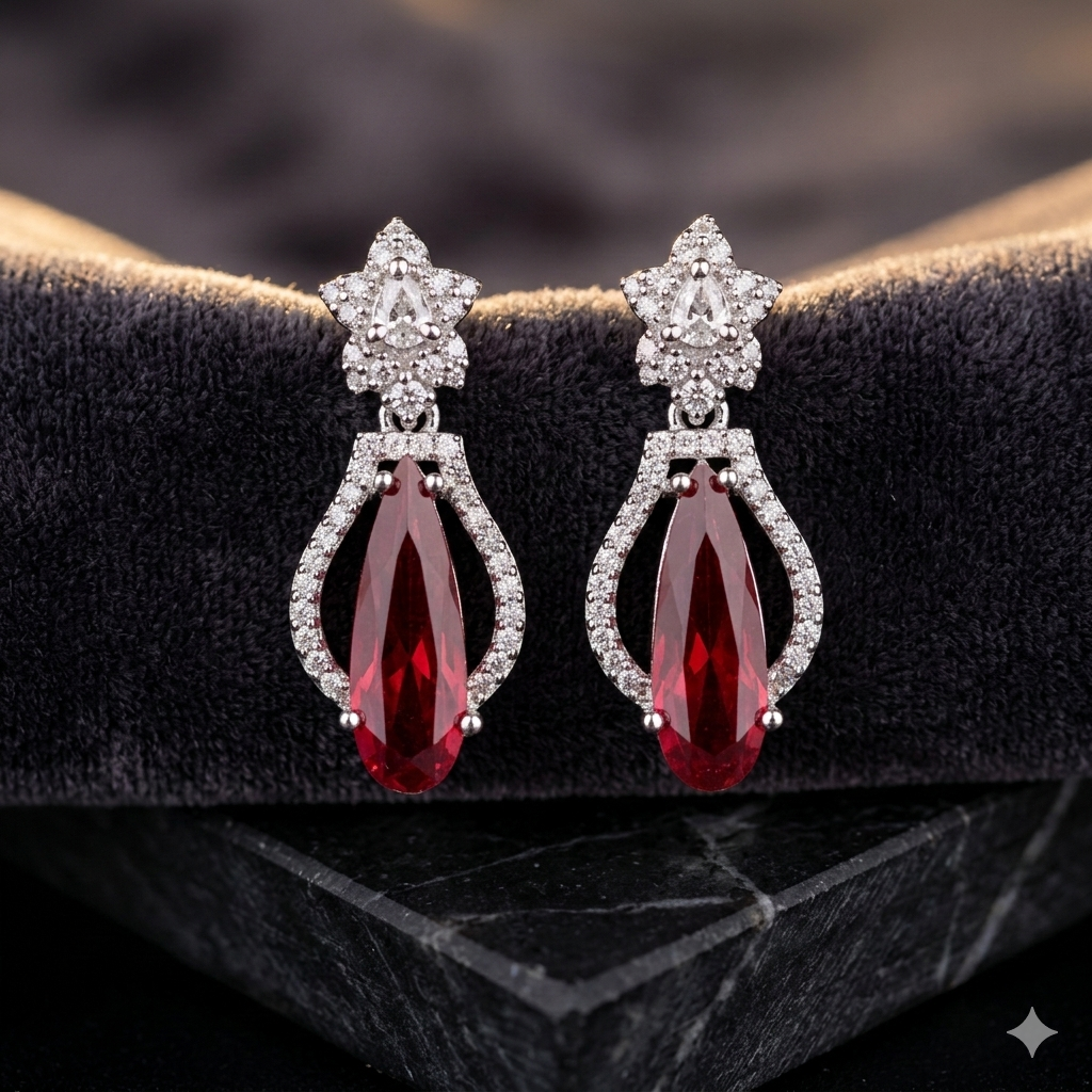 American Diamond Earrings