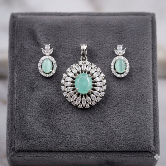 Pendant Earrings Set