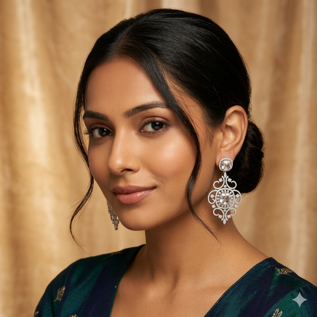 American Diamond Earrings