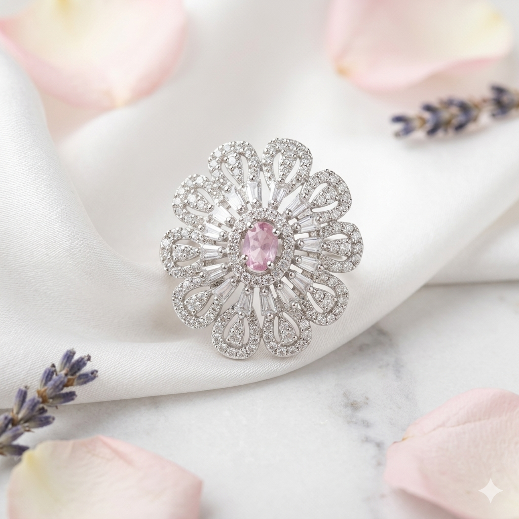 American Diamond Ring