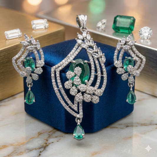 Pendant Earrings Set