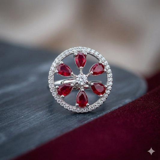 American Diamond Ring