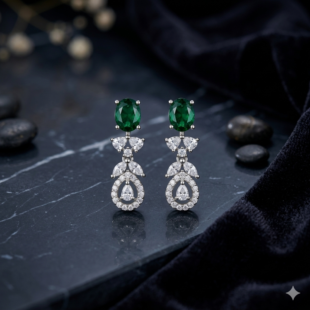 American Diamond Earrings
