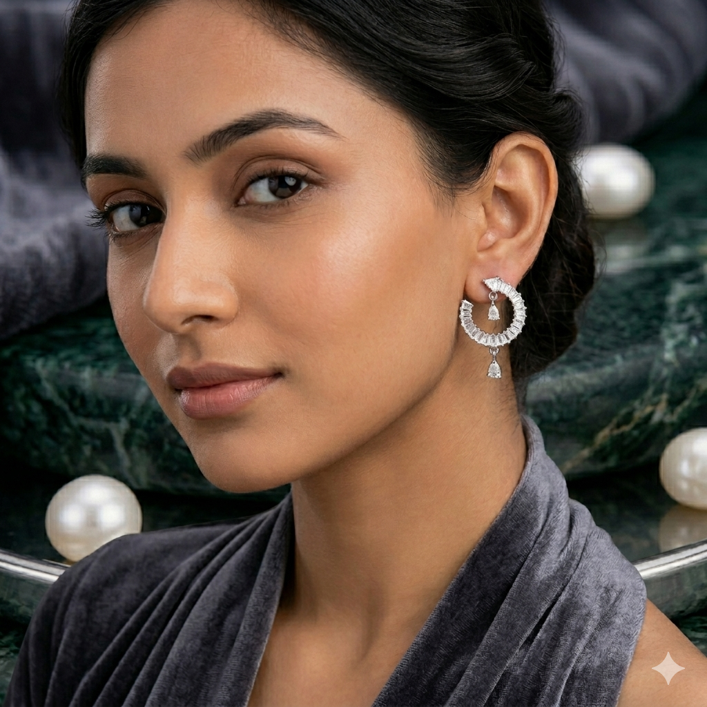 American Diamond Earrings