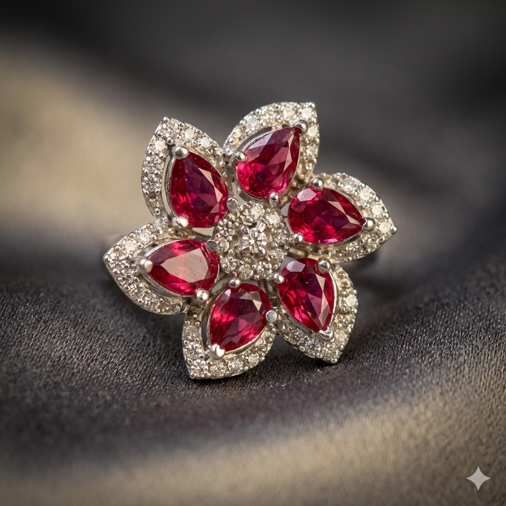 American Diamond Ring