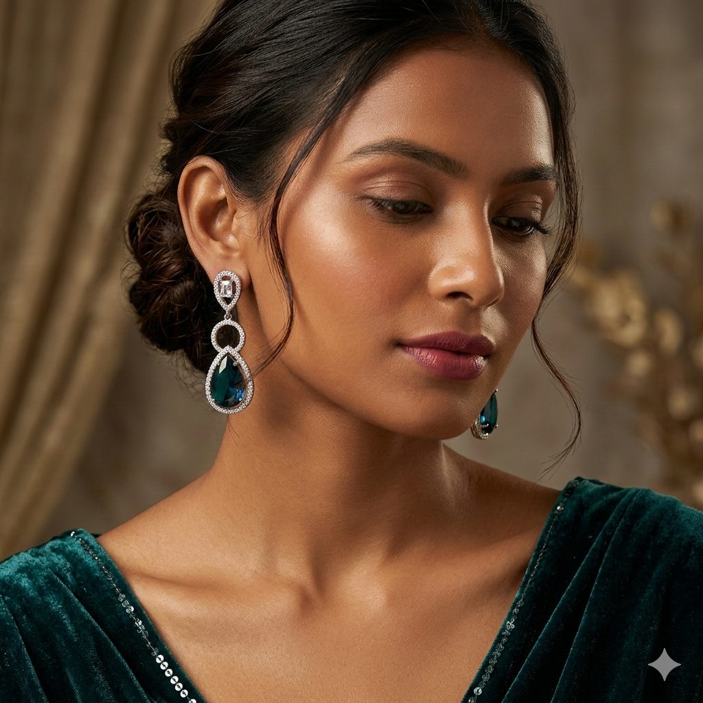 American Diamond Earrings