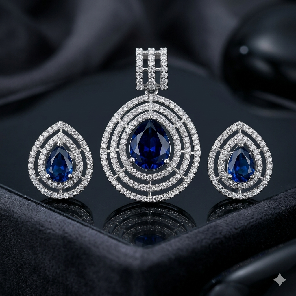 Pendant Earrings Set