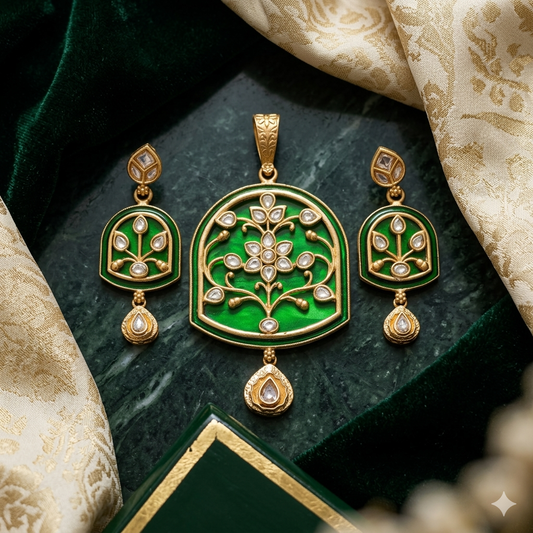 Pendant Earrings Set