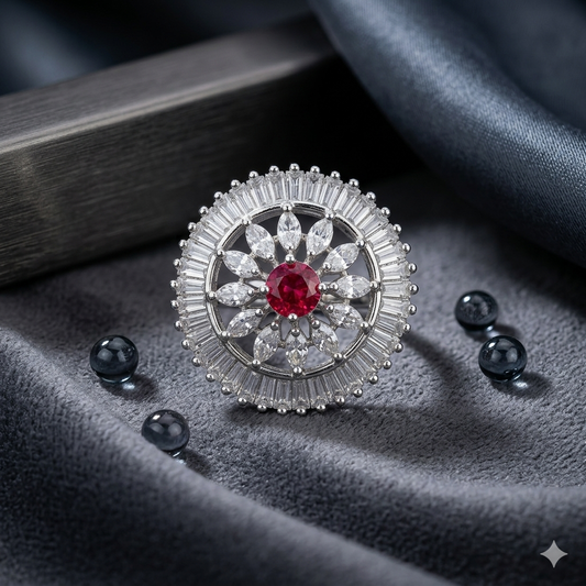 American Diamond Ring