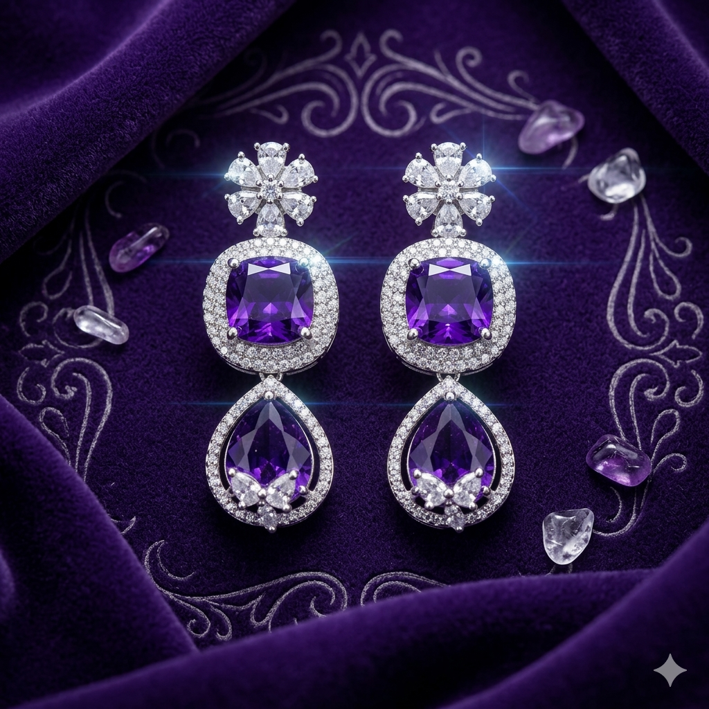 American Diamond Earrings