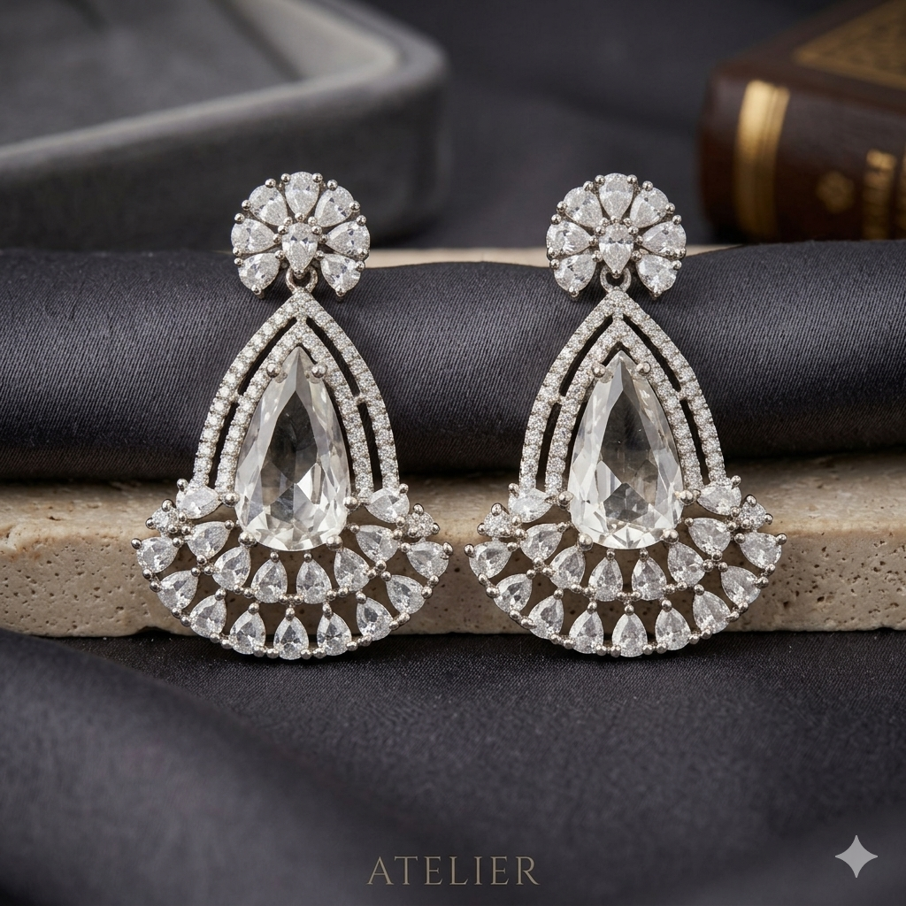 American Diamond Earrings
