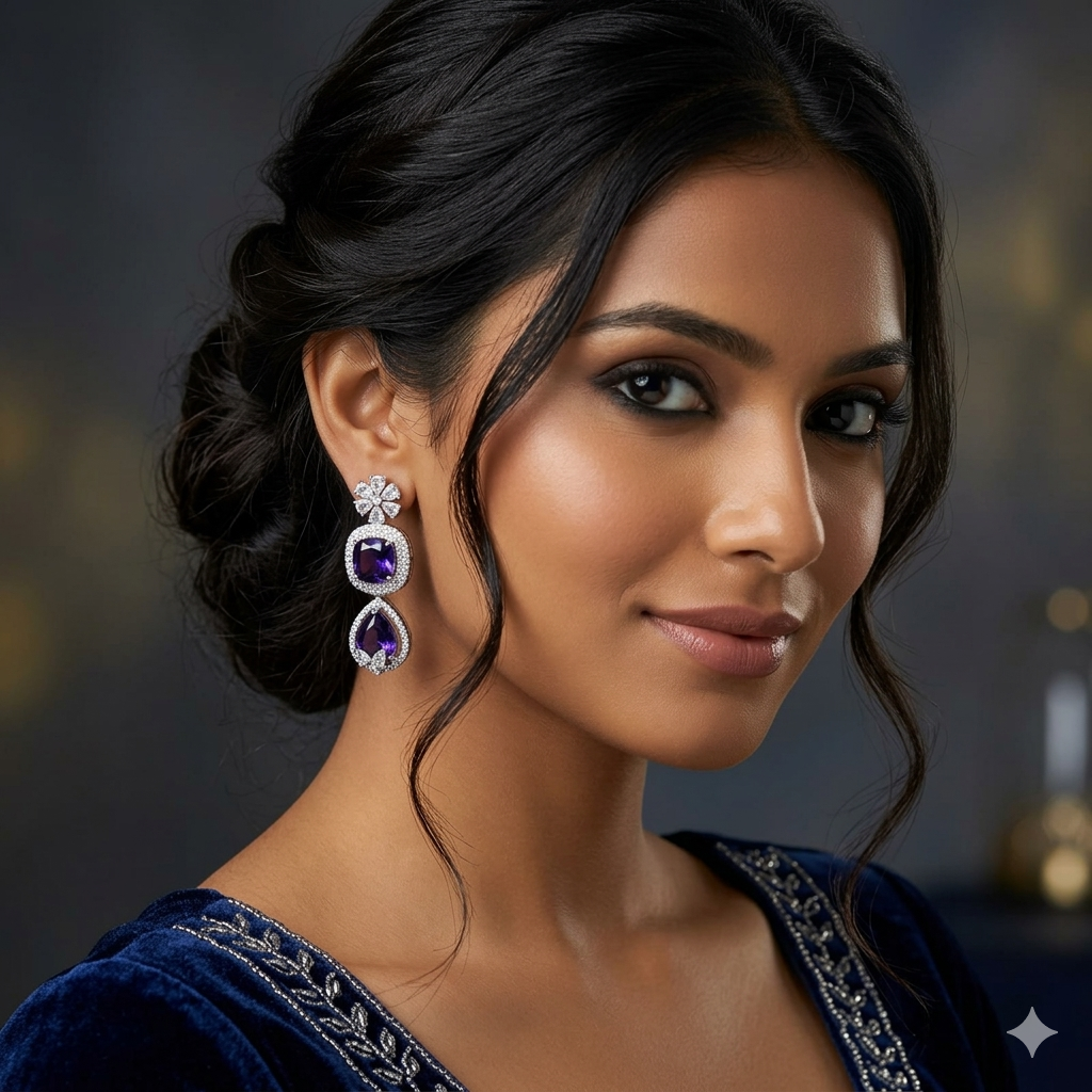 American Diamond Earrings