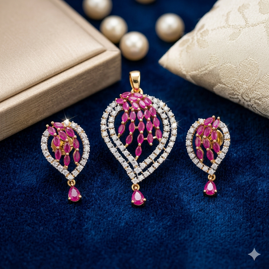 Pendant Earrings Set