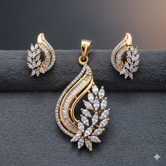 Pendant Earrings Set