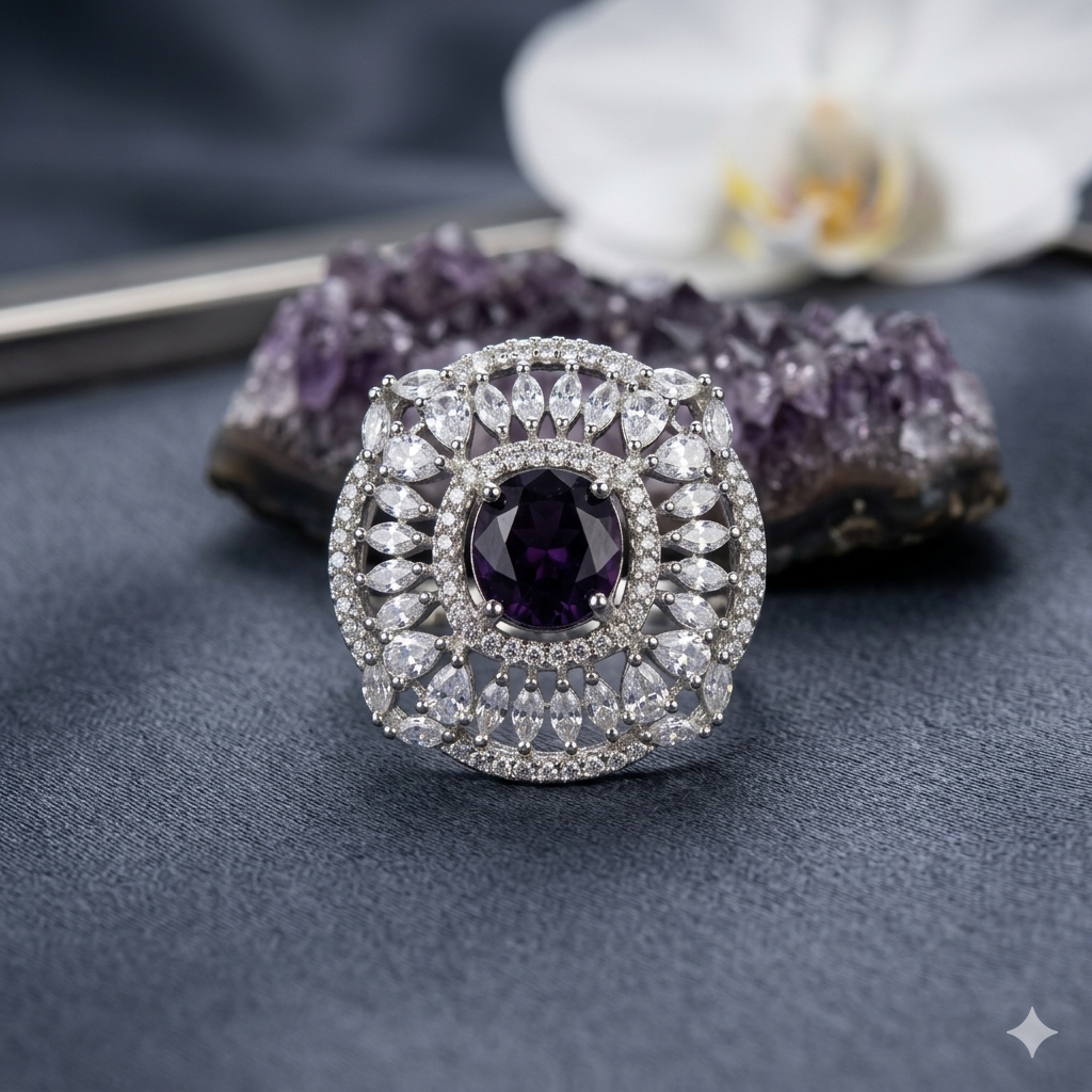 American Diamond Ring