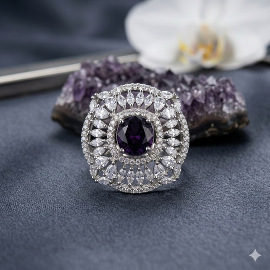American Diamond Ring