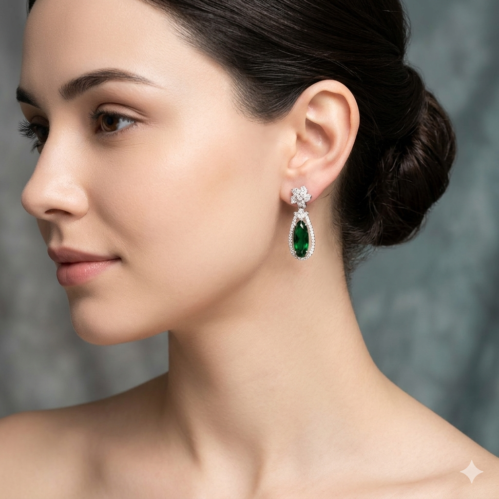 American Diamond Earrings