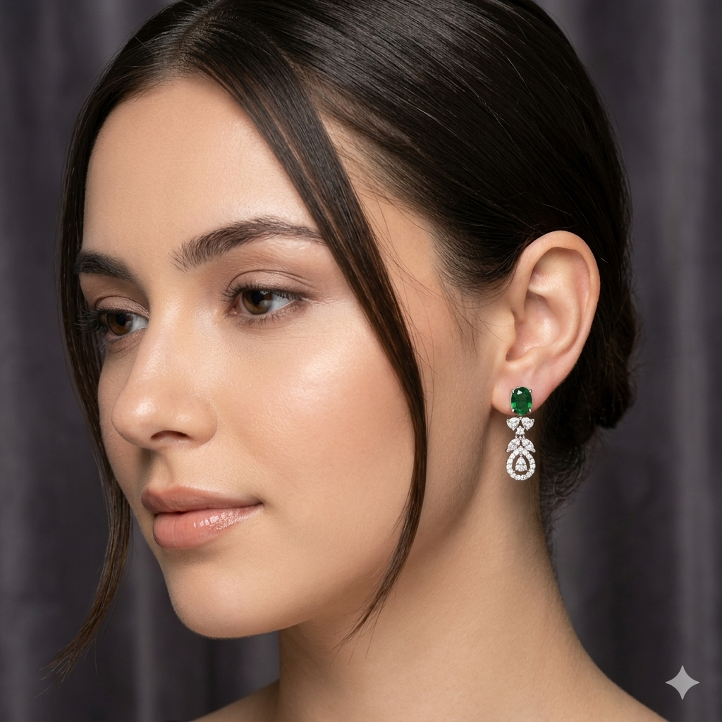 American Diamond Earrings