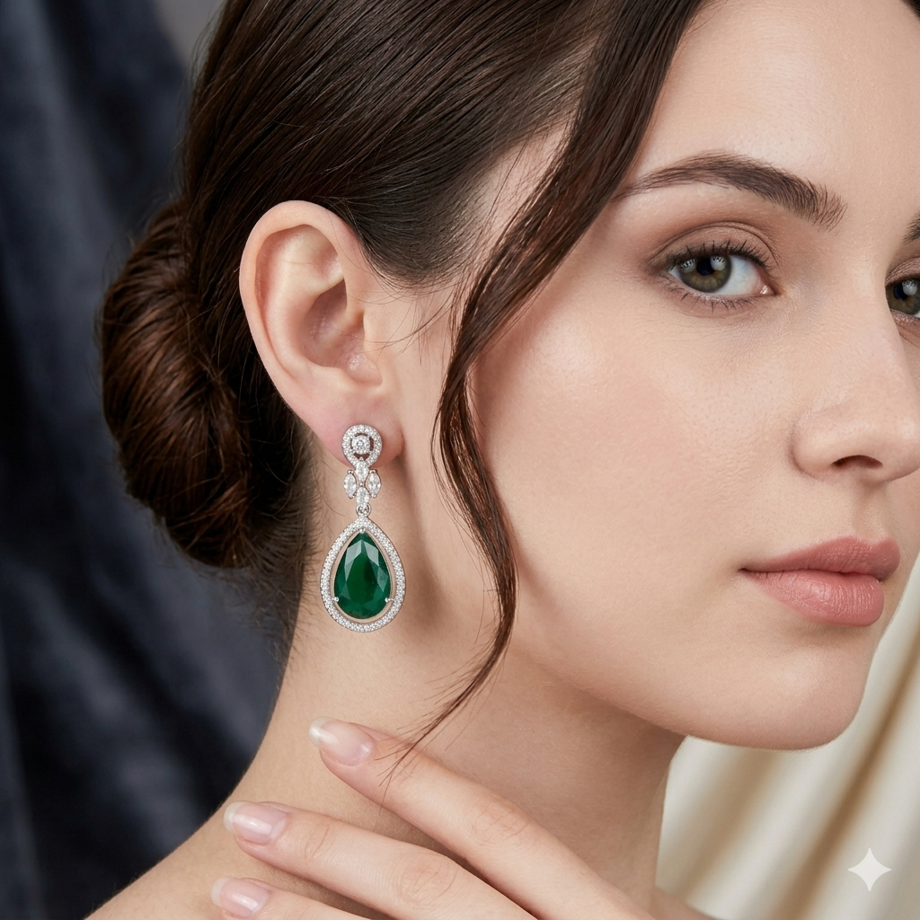 American Diamond Earrings