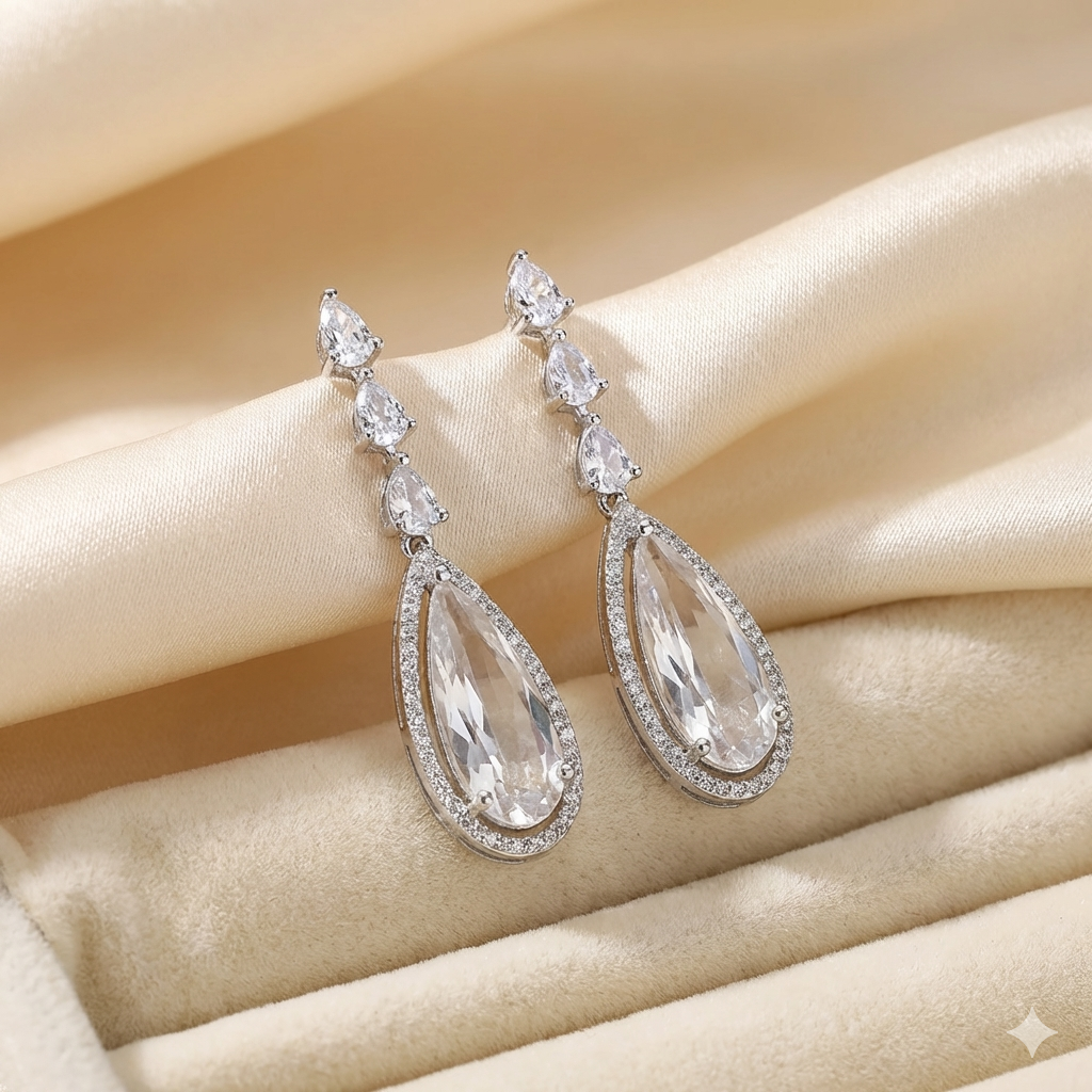 American Diamond Earrings