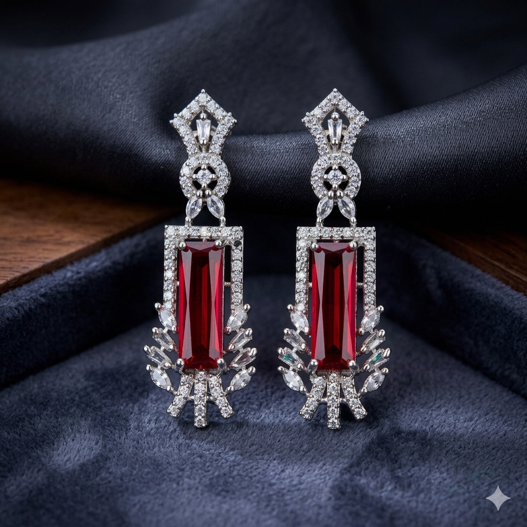 American Diamond Earrings