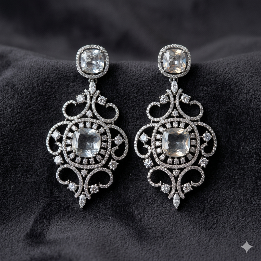 American Diamond Earrings