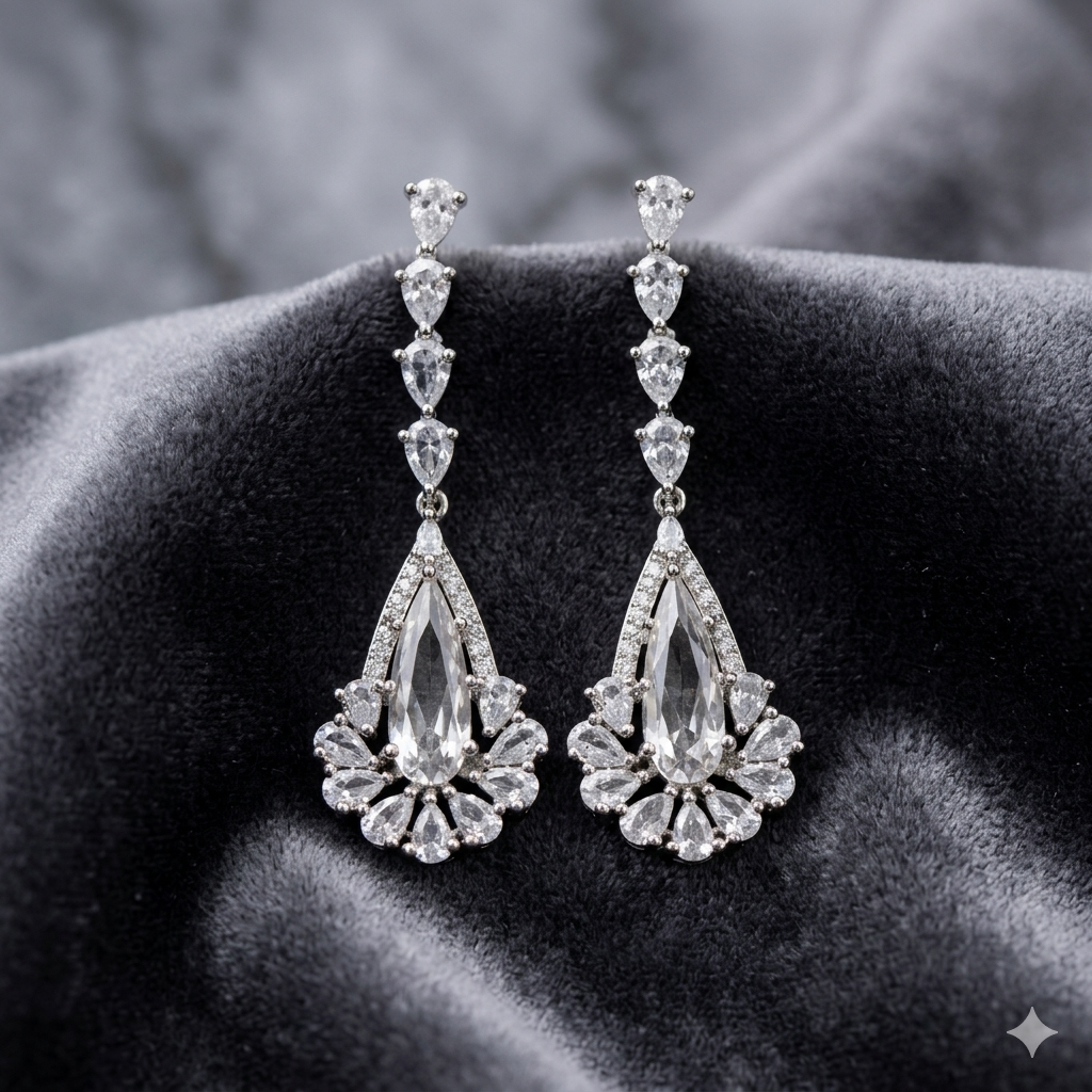 American Diamond Earrings