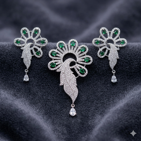 Pendant Earrings Set