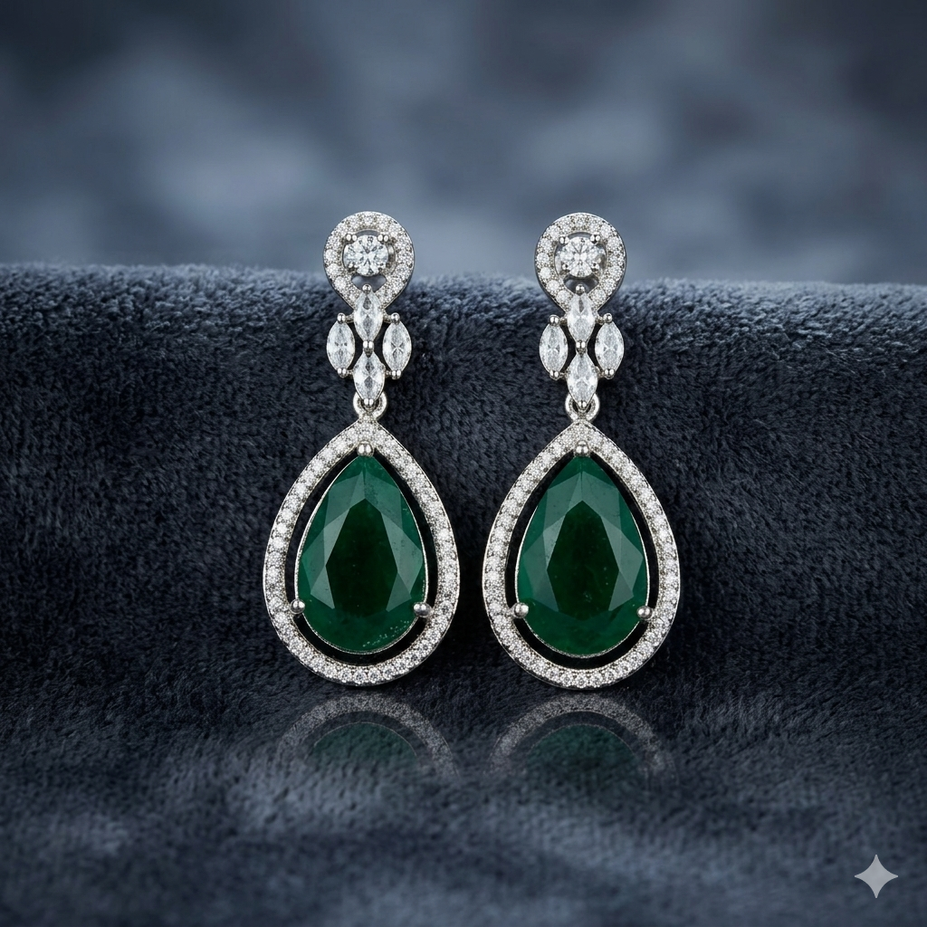 American Diamond Earrings