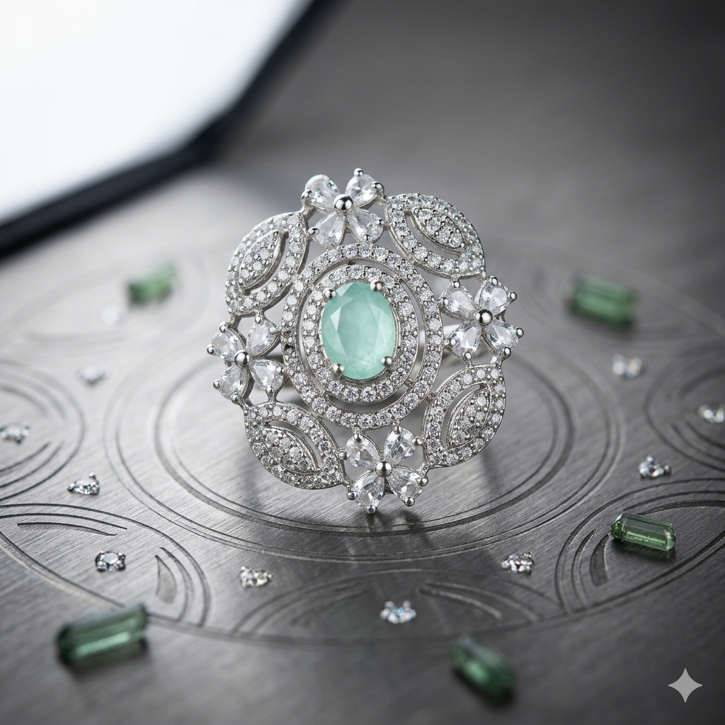 American Diamond Ring